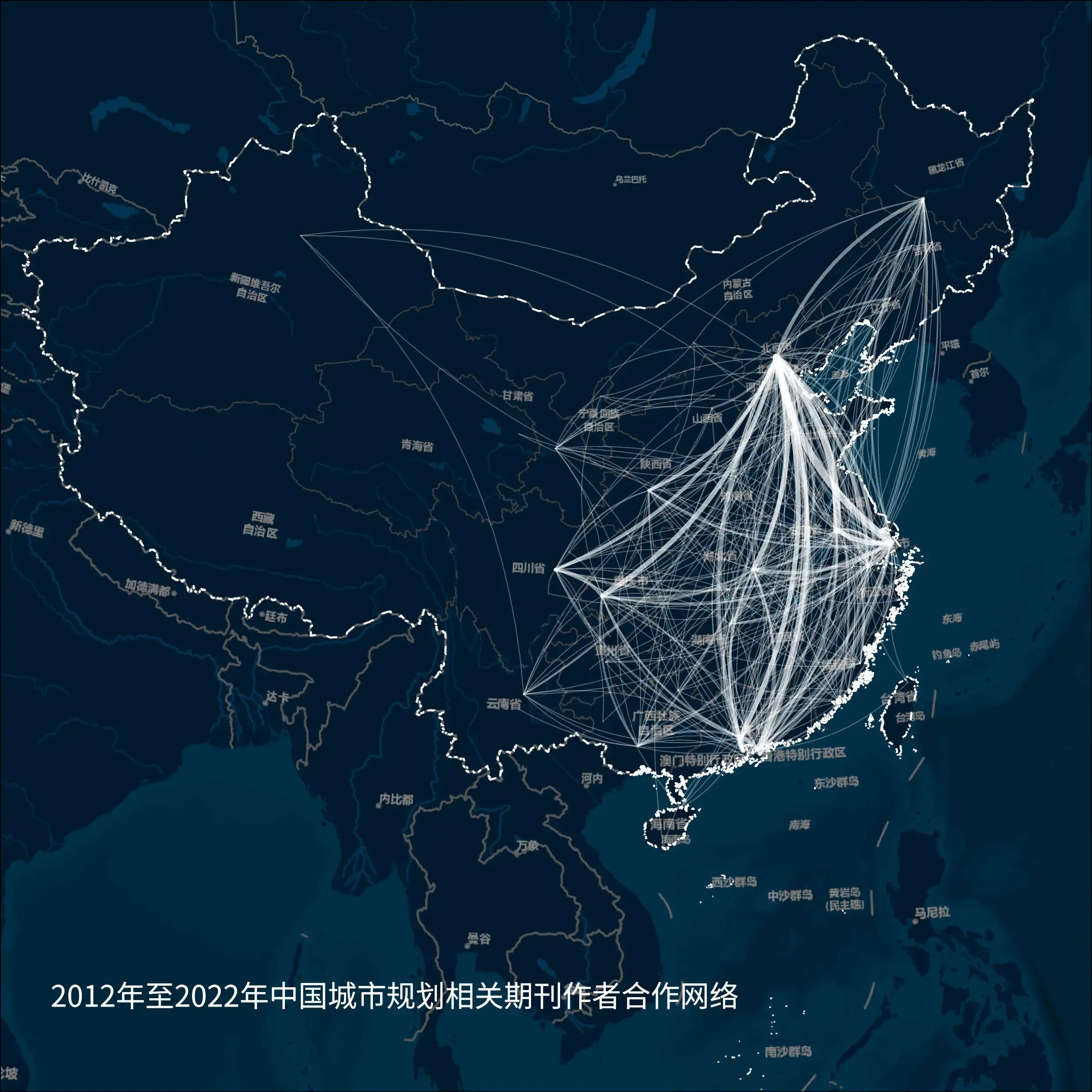 利用 ArcGIS Pro 制作弧线 OD 图【arcpy】 | Renhai实验室